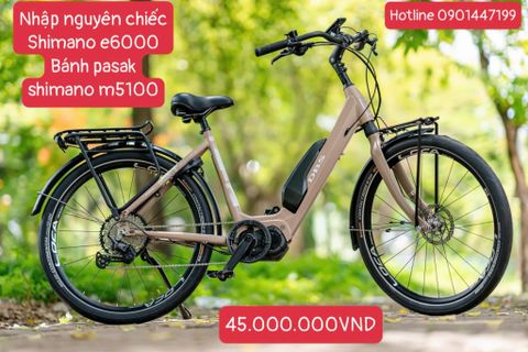 SALE XẢ KHO – XE ĐẠP TRỢ LỰC MID DRIVE GIẢM SỐC 1-3 TRIỆU!