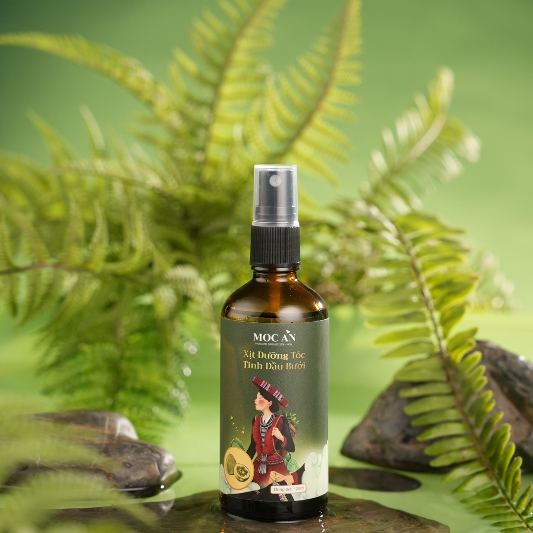 Xịt Bưởi Mộc Ân Haircare - Gửi Gắm Tinh Hoa Văn Hóa Việt