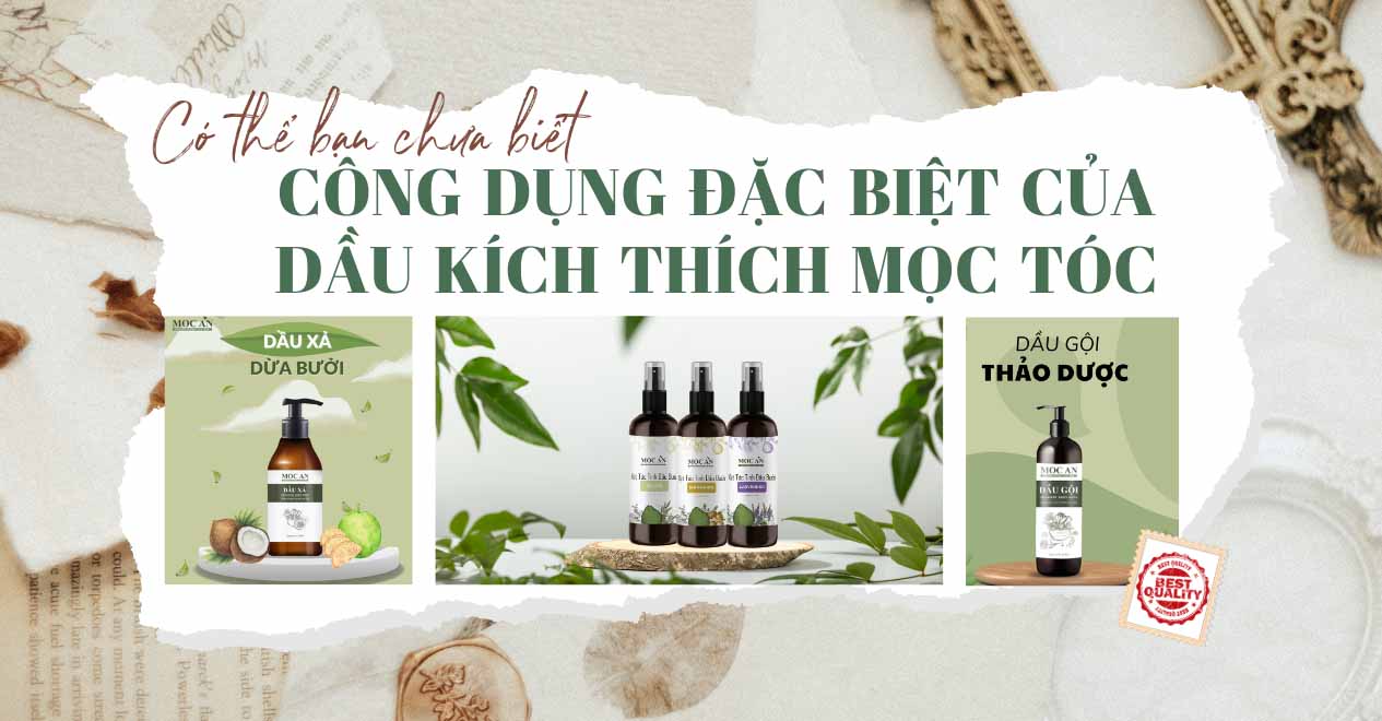 Có thể bạn chưa biết: Công dụng đặc biệt của dầu kích thích mọc tóc
