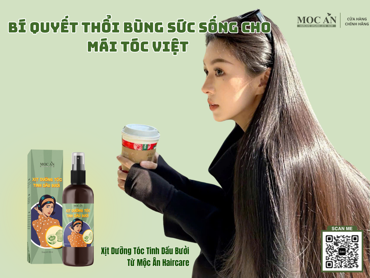 Xịt Bưởi Mộc Ân Haircare Bí Quyết Thổi Bùng Sức Sống Cho Mái Tóc Việt