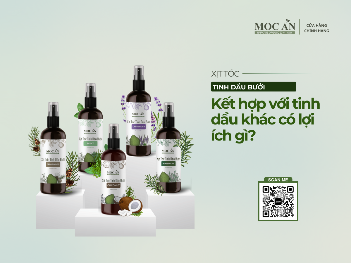 Có nên kết hợp Xịt mọc tóc tinh dầu bưởi với các loại tinh dầu khác?