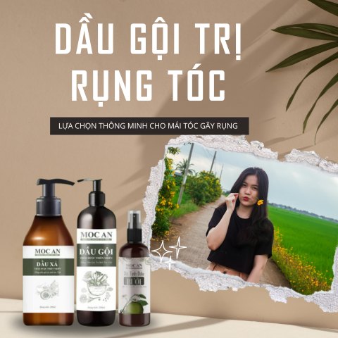 Dầu gội trị rụng tóc – Lựa chọn thông minh cho mái tóc gãy rụng