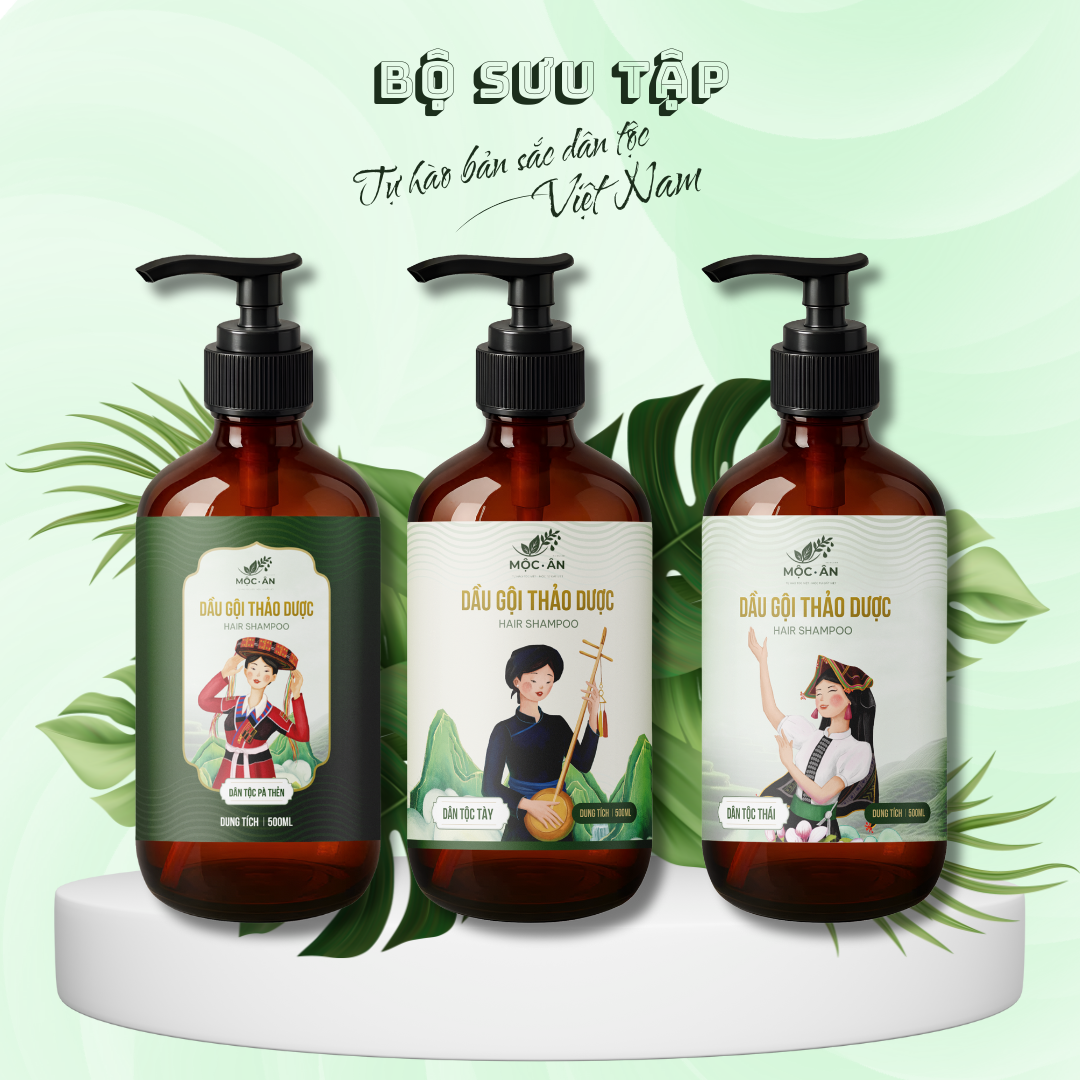Dầu Gội Bồ Kết Mộc Ân Haircare: Diện Mạo Mới, Gấp Đôi Dung Tích
