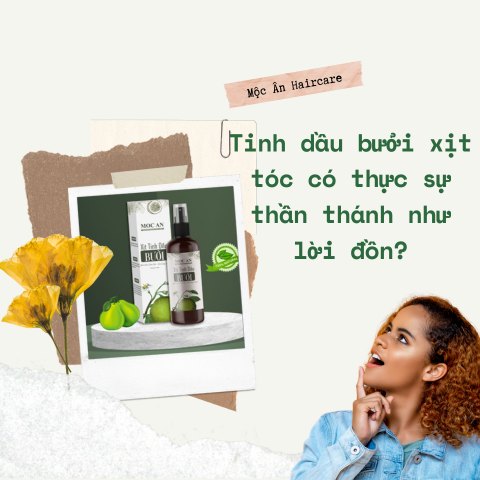Bật mí sự thật về công dụng của tinh dầu bưởi xịt tóc