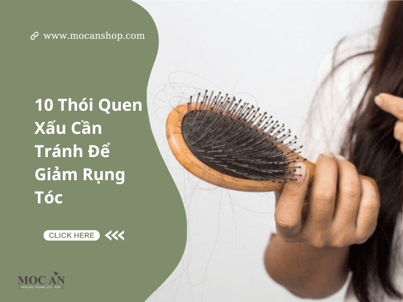 10 Thói Quen Xấu Cần Tránh Để Giảm Rụng Tóc