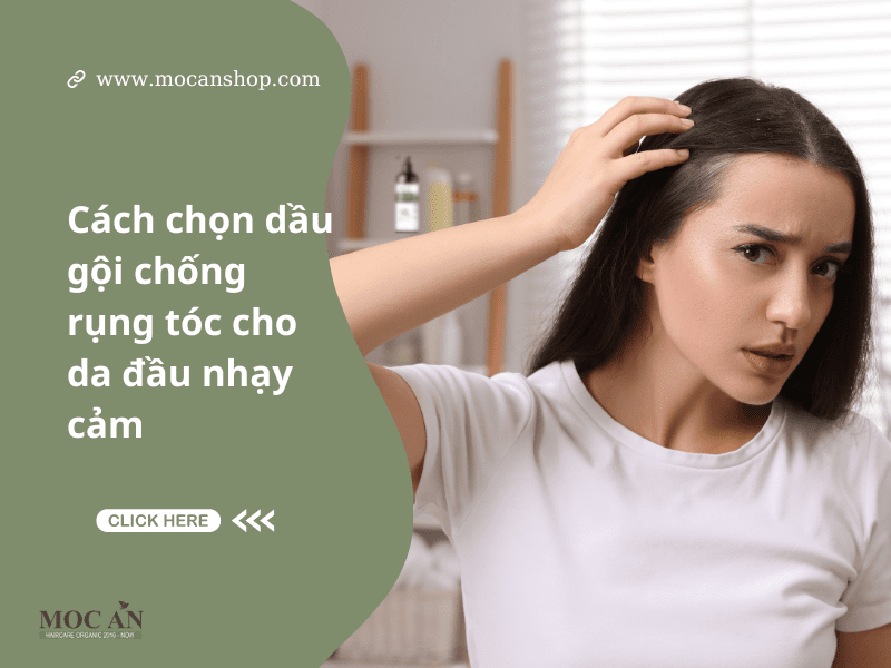 Cách Lựa Chọn Dầu Gội Chống Rụng Tóc Phù Hợp Cho Da Đầu Nhạy Cảm