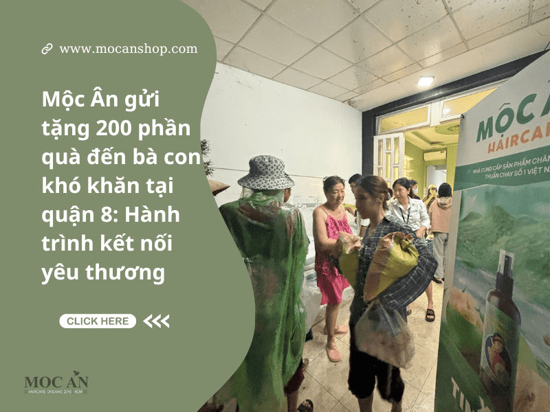 Mộc Ân gửi tặng 200 phần quà đến bà con khó khăn tại quận 8: Hành trình kết nối yêu thương