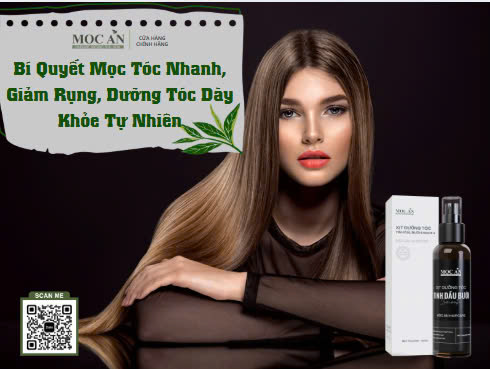 Xịt Bưởi Smooth Mộc Ân Haircare Bí Quyết Mọc Tóc Nhanh, Giảm Rụng, Dưỡng Tóc Dày Khỏe Tự Nhiên