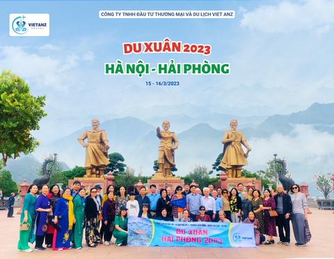 DU XUÂN HẢI PHÒNG VỀ THĂM CHIẾN TÍCH XƯA- BẠCH ĐẰNG GIANG CÙNG ĐOÀN KHÁCH  CỦA VIETANZ TRAVEL NGÀY 15/03/2023 VỪA QUA