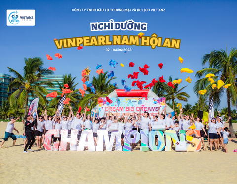 HÒA CHUNG KHÔNG KHÍ TẠI VINPEARL HỘI AN VỚI ĐOÀN 150 KHÁCH DOANH NGHIỆP XÂY DỰNG