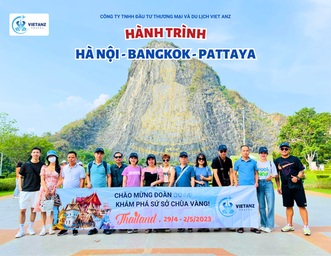 BANGKOK – PATTAYA 4 NGÀY 3 ĐÊM VỚI 15 KHÁCH CÔNG TY DƯỢC