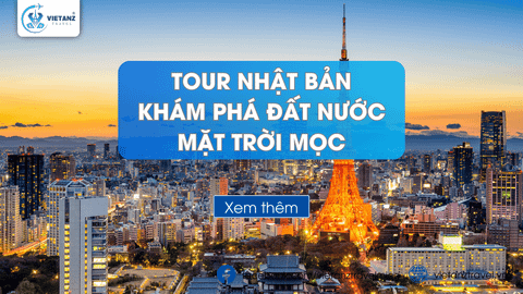 Tour Nhật Bản - Khám phá đất nước mặt trời mọc