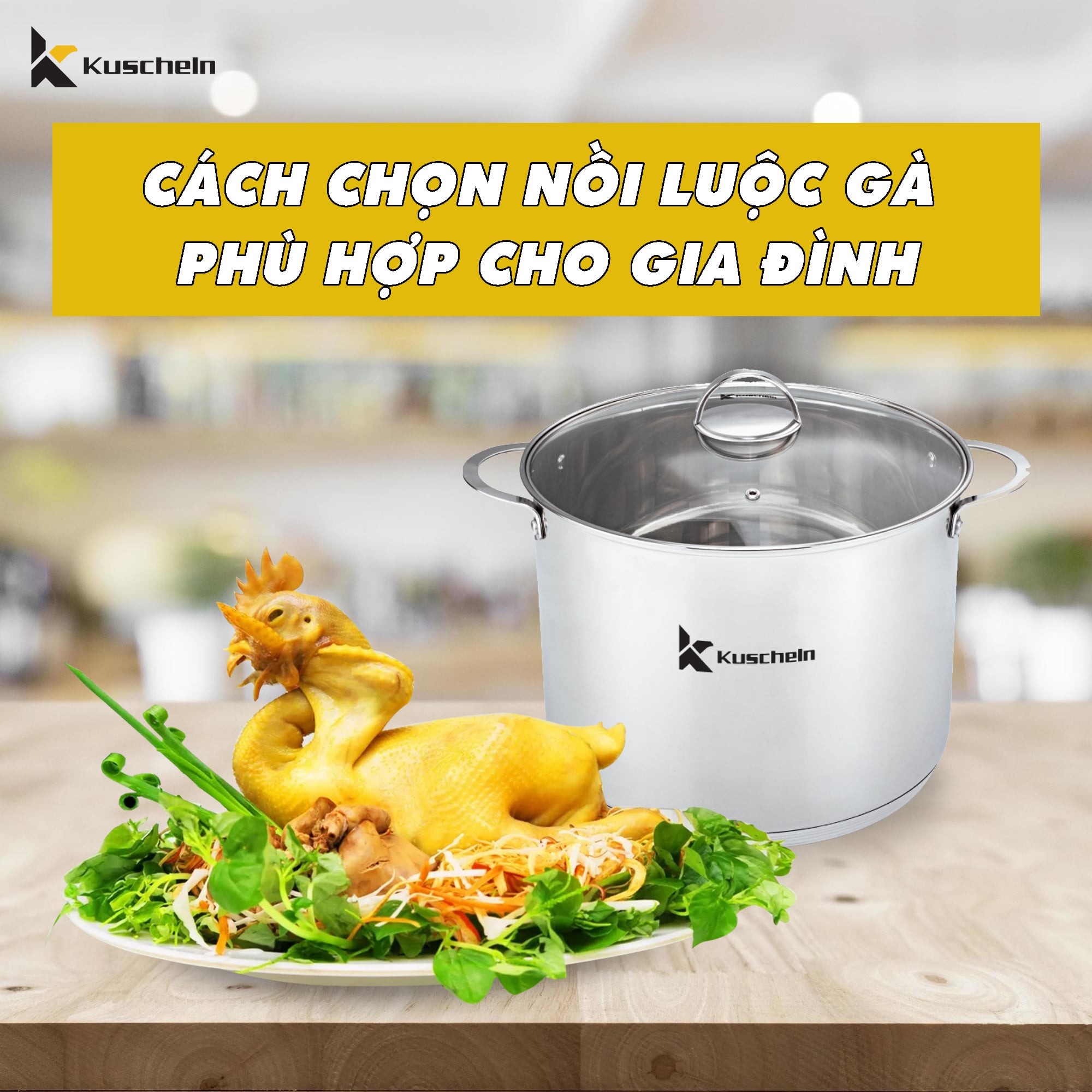 Chọn nồi luộc gà loại nào phù hợp với gia đình?