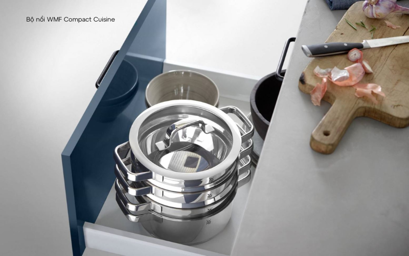 Bộ nồi WMF&nbsp;Compact Cuisine nội địa Đức cao cấp
