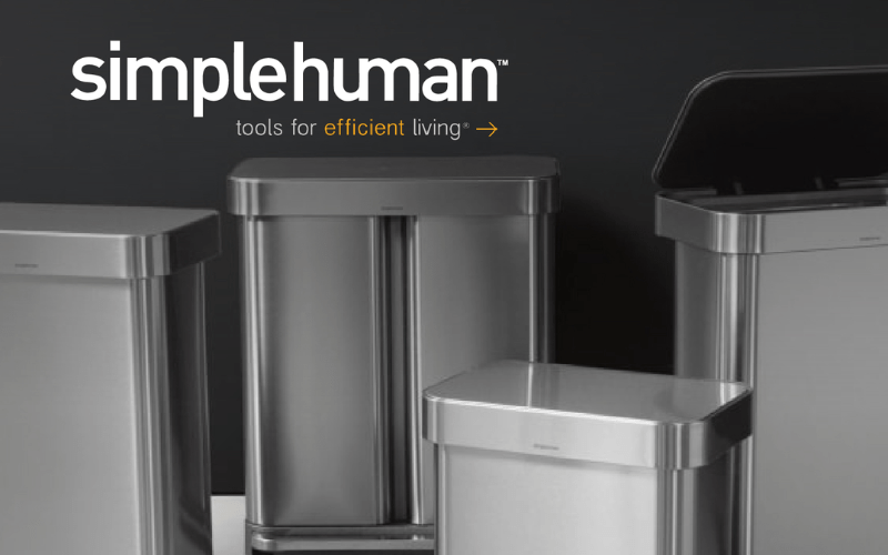 Thùng rác Simplehuman 4,5 Lit