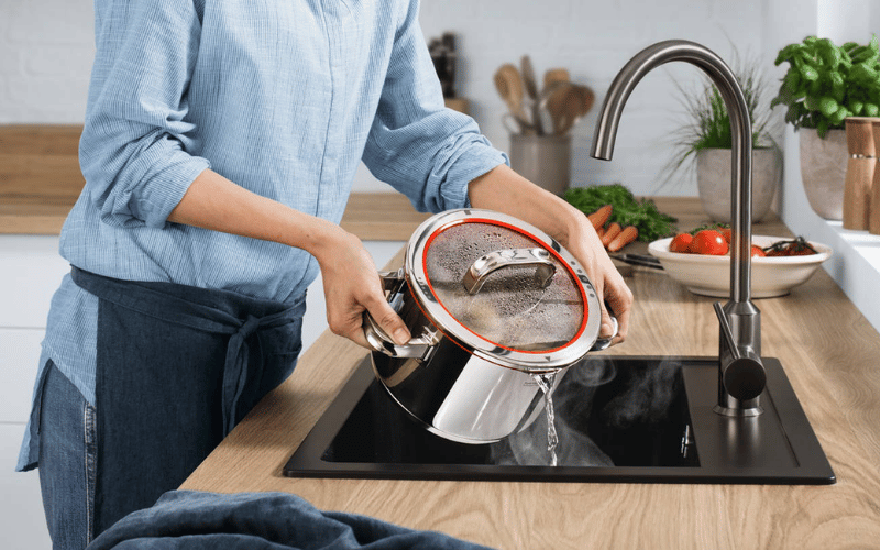 Nồi luộc gà WMF nội địa Đức cao cấp