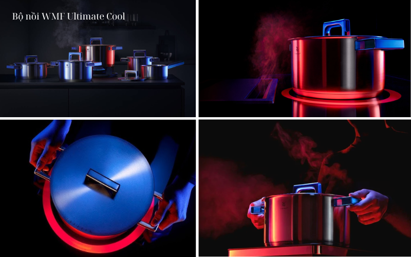 Bộ nồi WMF Ultimate Cool nội địa Đức cao cấp