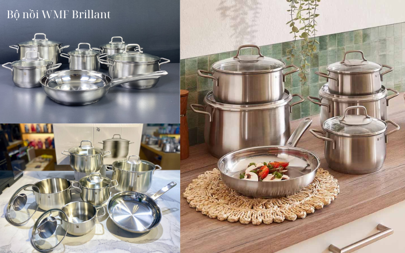 Bộ nồi WMF Brillant nội địa Đức cao cấp