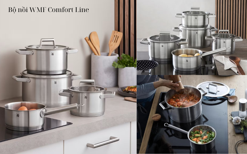 Bộ nồi WMF Comfort Line nội địa Đức cao cấp