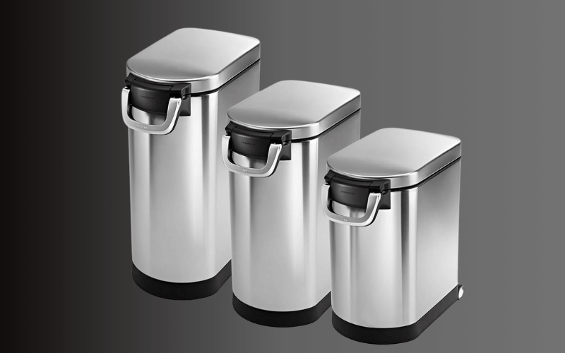 Thùng gạo cao cấp Simplehuman cao cấp nội địa Đức