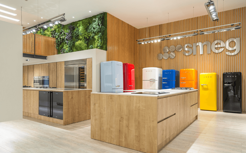 Máy pha cà phê SMEG ESPRESSO EMC02 bán thủ công, nhiều màu