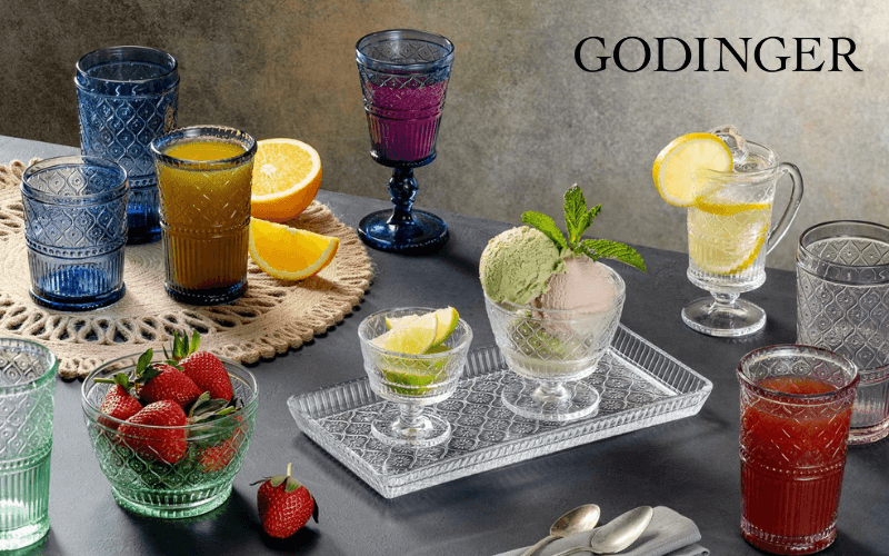 Hộp đựng khăn giấy pha lê Godinger Dublin