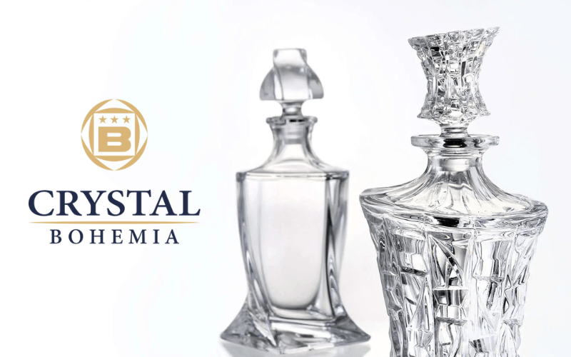 Lọ hoa Diamond Classic Crystal Bohemia