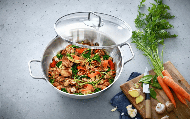 Chảo hai quai WMF nội địa Đức cao cấp