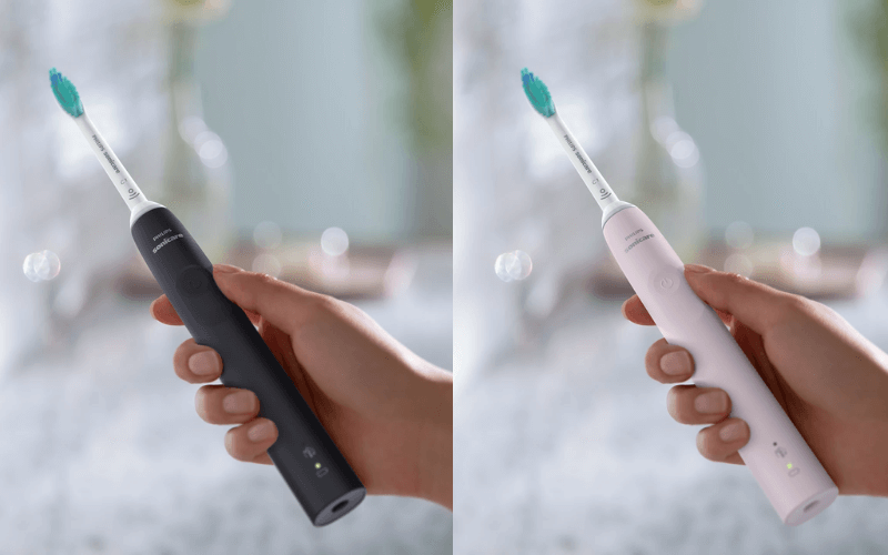 Set bàn chải điện Philips Sonicare 3100 series HX3675, nhiều màu
