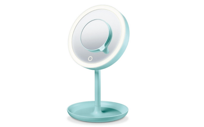 Gương trang điểm đèn Led BEURER BS45 màu xanh