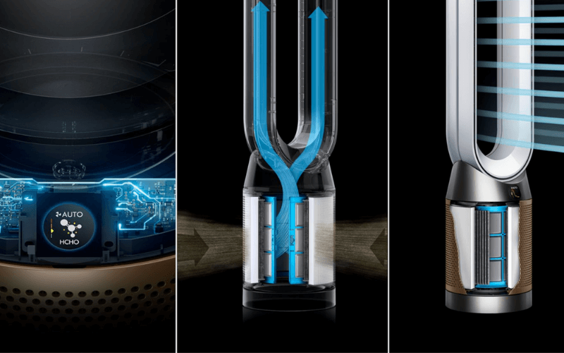 Quạt không cánh kèm lọc không khí DYSON Purifier Cool PC2 TP12