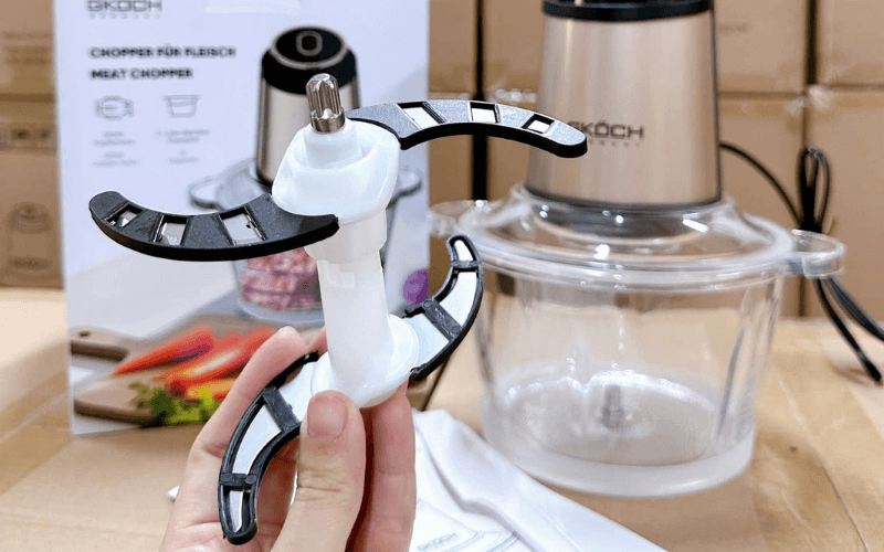 Máy xay thịt Gold GKÖCH 500W màu vàng