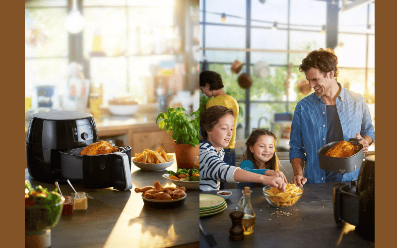 Nồi chiên không dầu Philips HD9650/90 XXL made inTurkey