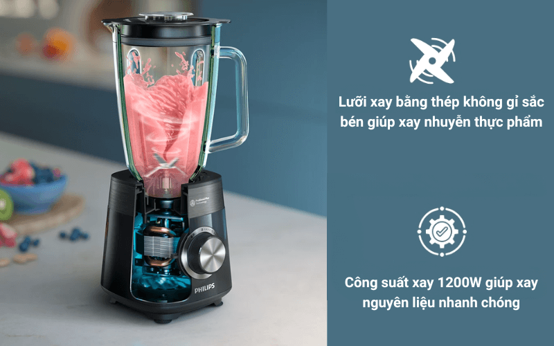 Máy xay sinh tố PHILIPS HR3041/00