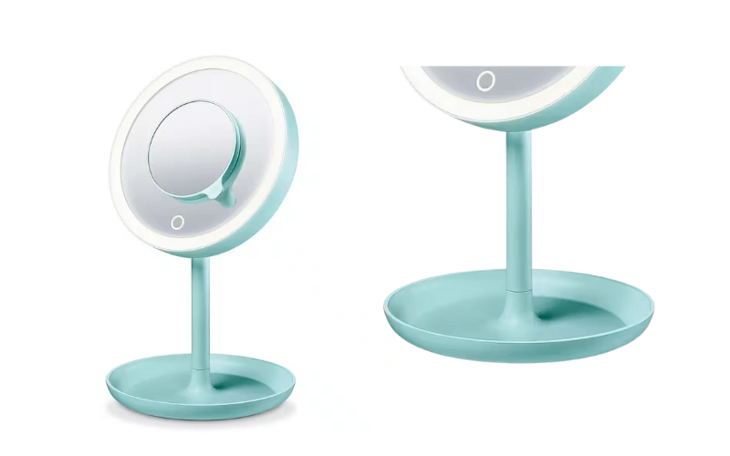 Gương trang điểm đèn Led BEURER BS45 màu xanh