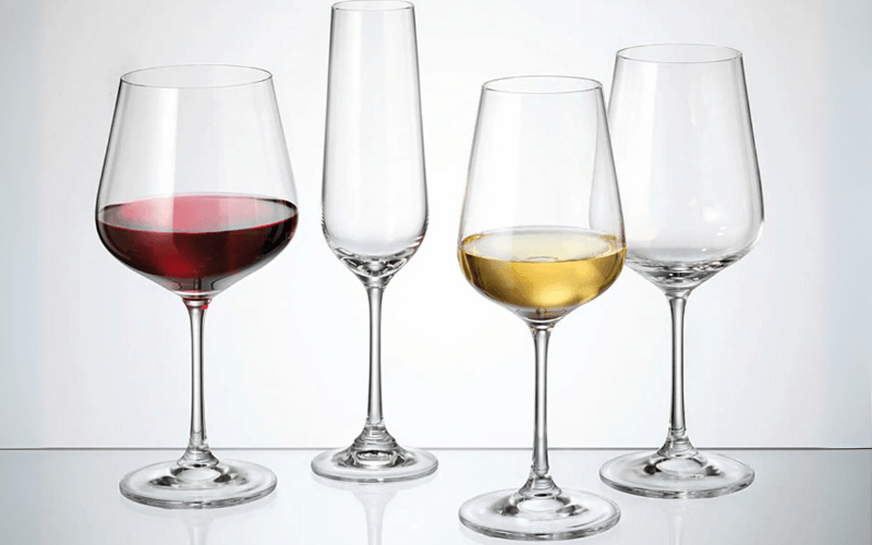 Bộ 6 ly Bohemia Strix, nhiều dung tích