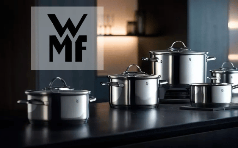 Bộ nồi WMF Inspiration 6 món kèm quánh và chảo thép 28cm