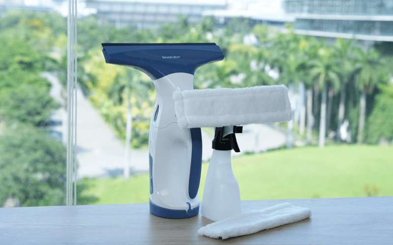 Máy lau kính Silvercrest SFR37D7 màu xanh