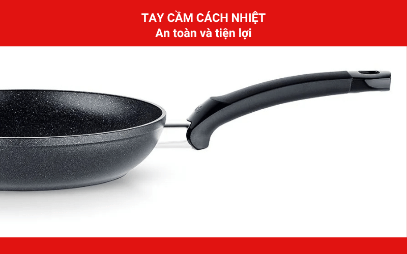Chảo chống dính đá hoa cương Fissler Stardust Forte Classic 20-24-28cm