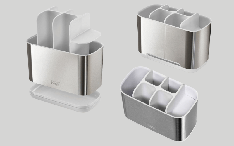 Hộp đựng bàn chải đánh răng tự khô Joseph Joseph EasyStore Large (Grey) 70510