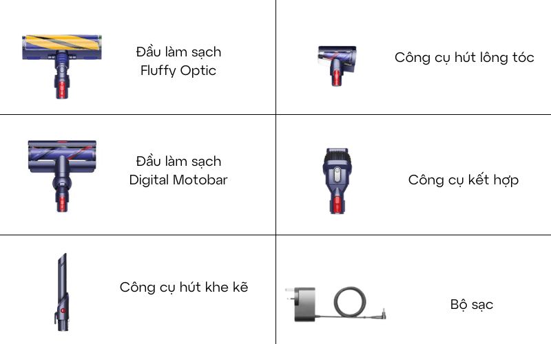 Máy hút bụi cầm tay không dây DYSON Gen5 Detect Absolute bản HEPA