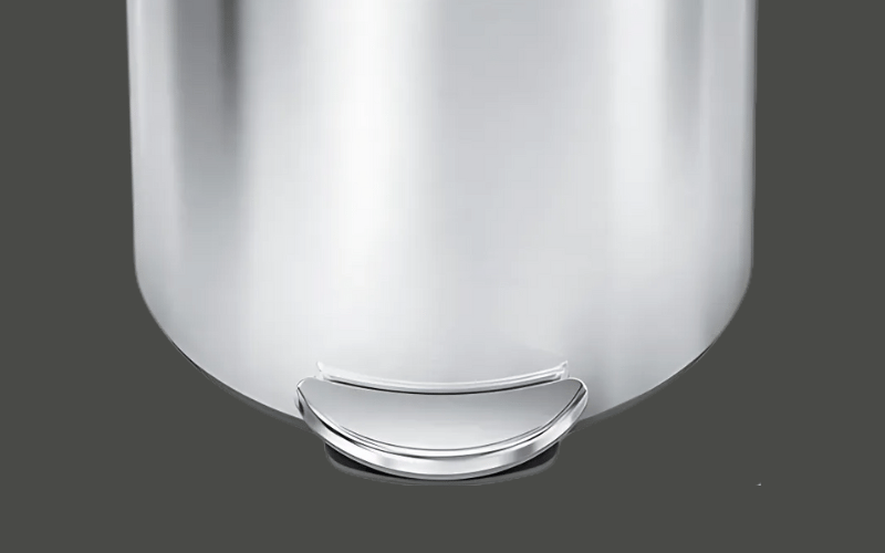 Thùng rác bán nguyệt Simplehuman 6L nội địa Đức cao cấp