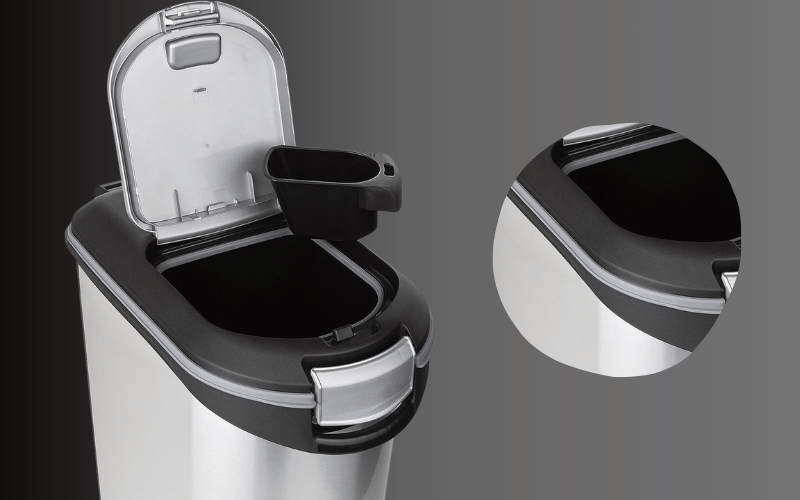 Thùng gạo cao cấp Simplehuman cao cấp nội địa Đức