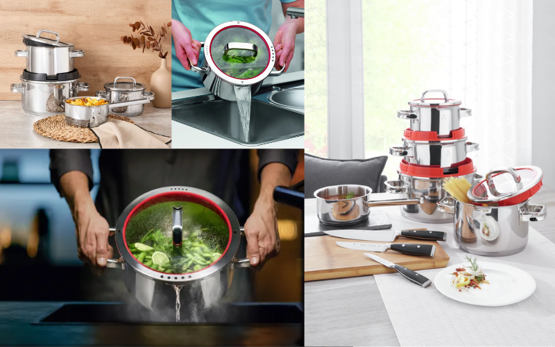 Bộ nồi WMF Function nội địa Đức cao cấp