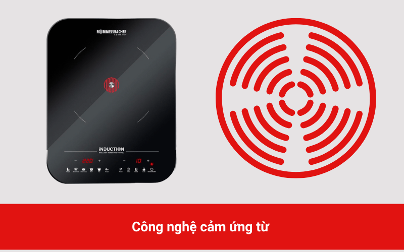 Bếp từ đơn Rommelsbacher CTS2000/IN