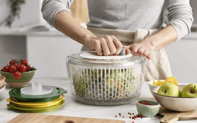 Rổ quay rau salat Joseph Joseph Duo Multi-Prep