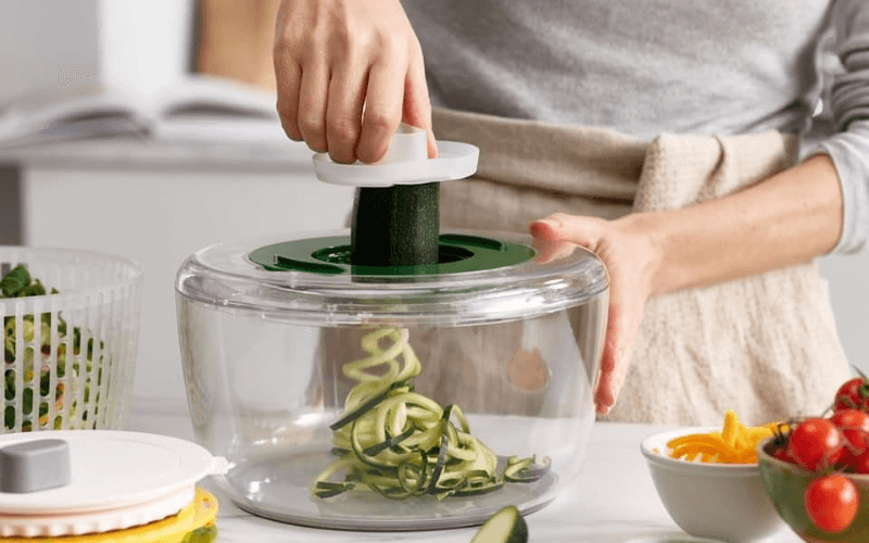 Rổ quay rau salat Joseph Joseph Duo Multi-Prep