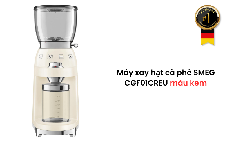 Molinillo Cafe Electrico Smeg Kaffeemu00fchle U00bbCGF01RDEUu00ab