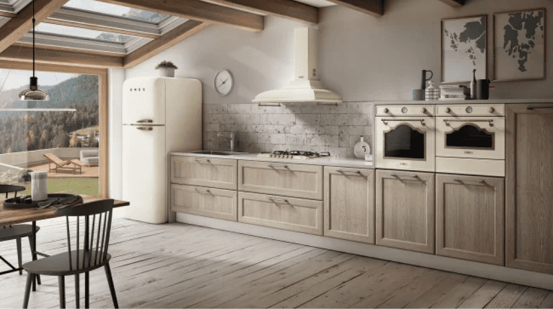 Bếp và lò SMEG Cortina – gợi nhớ không gian bếp truyền thống của miền nam nước Ý