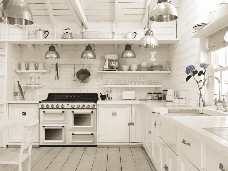 Bếp kết hợp lò nướng SMEG Victoria – phong cách vintage, phù hợp căn bếp truyền thống